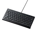 サンワサプライ ミニスリムUSBキーボード パンタグラフ テンキー無し ブラック SKB-SL28BK(2)