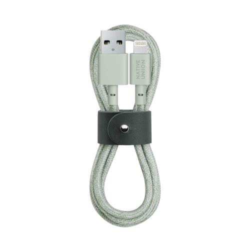 NATIVE UNION [ネイティブユニオン] Belt Cable 充電ケーブル 1.2m [MFi認証] USB-A USB Type A to ラ..