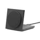 Native Union(ネイティブユニオン) Rise マグネット式ワイヤレス充電器 - Qi2 認証&MagSafe 対応 - 折りたたみ式充電パッド&スタンド iPhone 16/15/14/13 および他のQi対応デバイス用 - 最大15W 高速充電 (ブラック)