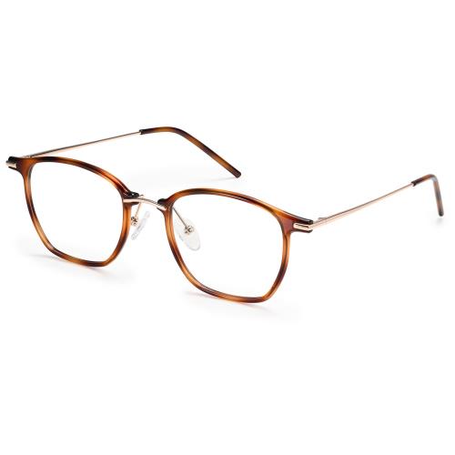 [Dollger] ブルーライトカット 伊達メガネ メガネ 紫外線カット UVカット めがね 眼鏡 度なし パソコン用メガネ 男女兼用 超軽量 べっ甲