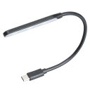 セイワ(SEIWA) 車内用品 LED イルミネーション USB-C フレキタッチライト F345 7色切替機能 USB Type-C フレキシブルアーム レインボー点灯 タッチセンサー スイッチ RGB高輝度LED採用(2)