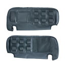 セイワ(SEIWA) 車種専用用品 スズキ ジムニーシエラノマド (JB64/JB74/JC74)専用 サンバイザー ポケット 左右 2個セット IMP228 多機能 収納 カード 駐車券 サングラス ケーブル スマホ ペン パンチングレザー調 ブラック 5ドア JIMNY NOMADE にも対応