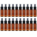 YINKE 小分けボトル 30ml スプレーボトル プラスチック製 遮光スプレーボトル キャップ付 詰め替え容器 携帯用 小分けボトル 小分け用 20個セット