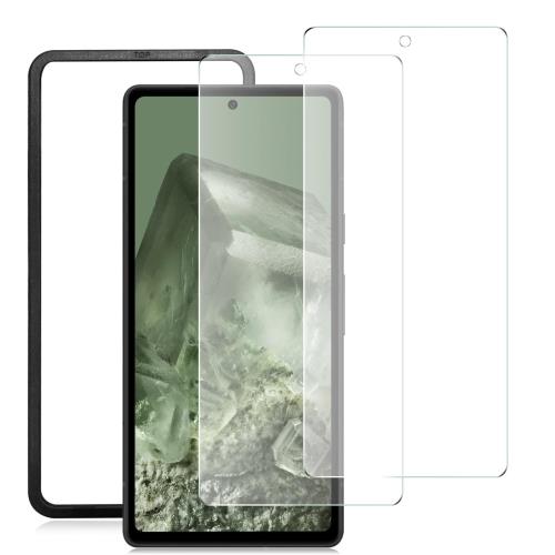ガイド枠付き Google Pixel8 ガラスフィルム 強化ガラス ピクセル8 液晶 保護 フィルム 指紋認証対応/気泡ゼロ/貼り付け簡単/高透過率/指紋防止/硬度9H/2枚セット ガイド枠付き Google Pixel8 ガラスフィルム 強化ガラス ピクセル8 液晶 保護 フィルム 指紋認証対応/気泡ゼロ/貼り付け簡単/高透過率/指紋防止/硬度9H/2枚セット