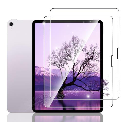 2枚セット 対応 iPad Air 13 インチ (2024) M2 ガラスフィルム 2枚 日本製素材旭硝子製 対応 iPad Air 13 タブレット フィルム 強化ガラス 液晶 保護フィルム ケース カバー 高透過率 硬度9H 飛散防止 3D 高感度タッチ 気泡防止 耐指紋 ラウンドエッジ加工 簡単貼り付け FAMR
