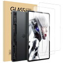 2枚セッFor Redmagic Nova フィルム Mosasa redmagic nova gaming tablet 10.9インチ ガラスフィルム 衝撃吸収 9H硬度 飛散防止 2.5Dラウンドエッジ 自動吸着 気泡ゼロ 高透過率 高感度(2)