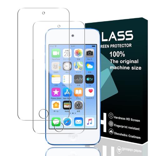 Wekrsu2枚セット 日本旭硝子素材 対応 iPod touch 7 / 6 / 5 ガラスフィル ...