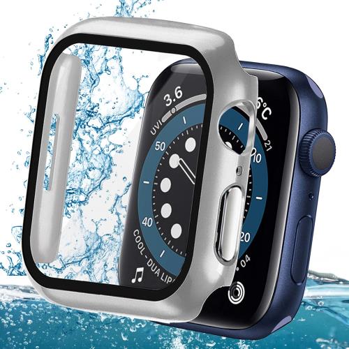 OJBSEN Apple Watch カバー 41mm Series 9/8/7 防水 アップルウォッチ ケース iWatch液晶全面保護カバー 薄型フィルム 日本旭硝子材 PCフレーム 一体型 カバー 耐衝撃 傷防止 軽量 脱着簡単 対応 新しい アップルウォッチシリーズ 9/8/7 ケース 41mm -(シルバー) OJBSEN Apple Watch カバー 41mm Series 9/8/7 防水 アップルウォッチ ケース iWatch液晶全面保護カバー 薄型フィルム 日本旭硝子材 PCフレーム 一体型 カバー 耐衝撃 傷防止 軽量 脱着簡単 対応 新しい アップルウォッチシリーズ 9/8/7 ケース 41mm -(シルバー)