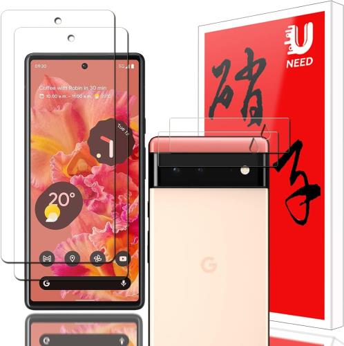 2+2祻åUNEED Google Pixel6 ѤΥ饹ե2+ե2˥ԥ6 Ѥ ե վݸե ...