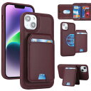 Cavor iPhone14 手帳型ケース iPhone14スマホケースiPhone14 分離型手帳 ケース iPhone14 手帳型 二合一 MageSafe MageSafe 対応 スマホケース 可分離iPhone14 財布型 カバー MageSafe wallet 両用 2way 内蔵マグネットカード収納 横置 Qi急速充電対応ワインレッド