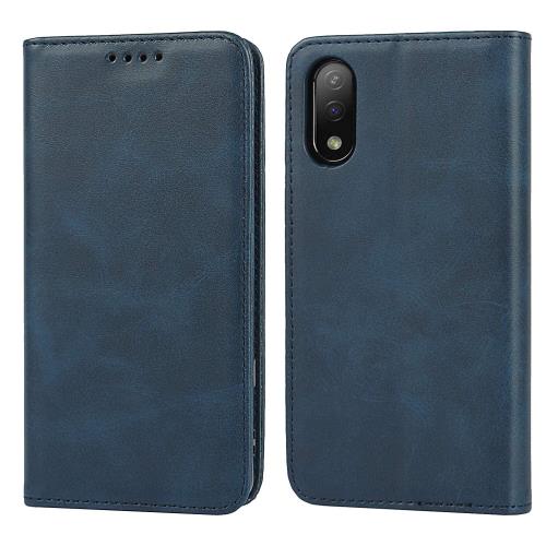 ソニー エクスペリア Ace II ケース 手帳型 Sony Xperia Ace II 手帳型ケース Xperia SO-41B 携帯カバー Xperia Ace II スマホケース Xperia SO-41B Jaorty 人気 内蔵マグネットPU合成皮革 財布型 カード収納 スタンド機能-ブルー