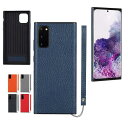 Jaorty Galaxy S20 plusレザーケースSC-52Aスマホケース背面 サムスン ギャラクシーS20plus カバー Galaxy SC-52A カバー 本革 galaxy SCG02ケースワイヤレス充電 ストラップ付き 最高級 耐衝撃 四隅保護 耐汚れ-ネイビー
