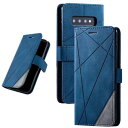 UnivoColors Galaxy S10(SCV41/SC-03L)手帳型ケース 対応 ギャラクシー 財布型カバー カード収納 ストラップ付き スタンド機能...