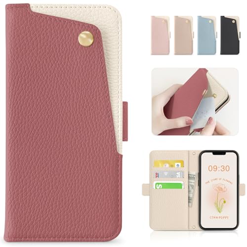 CASSYOOK いphone14plus ケース 手帳型 iphone 14 plus ケース 手帳型 財布型 カバー カードポケット付き アイフォン14プラス ケース 手帳型 全面保護 アイフォン14プ