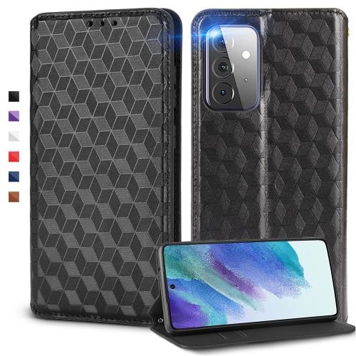 UnivoColors Galaxy A52 5G (SC-53B) 手帳型ケース 高級合皮 カード収納 マグネット開閉 スタンド機能 ストラップホール付き TPUソフトバンパー 全面保護 カメラ保護 衝撃吸収 ビジネス おしゃれ カバー(ブラック) UnivoColors Galaxy A52 5G (SC-53B) 手帳型ケース 高級合皮 カード収納 マグネット開閉 スタンド機能 ストラップホール付き TPUソフトバンパー 全面保護 カメラ保護 衝撃吸収 ビジネス おしゃれ カバー(ブラック)