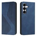 LODROC Galaxy S25 ケース 手帳型 SC-51F ギャラクシー S25 財布型 カバー docomo SC-51F LODROC スマホケース スタンド機能 カードポケット収納 耐衝撃 Samsung Galaxy S25 (SC-51F) 適応6.2インチ ケース 手帳型 - 青