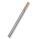 Cleqee スクエア エンドミル 刃径4mm × 刃長12mm × 全長75mm × 軸径4mm 4枚刃 TiAlNコート 超硬 スクエア エンドミル 加工用...