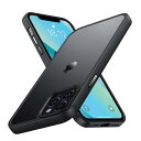 COSOIK iPhone 13 Pro 用 ケース 耐衝撃 滑り止め 指紋防止 米軍MIL規格 マット仕上げ ストラップホール付き SGS認証 黄変防止 耐久性 カバー ワイヤレス充電対応 アイフォン いphone 13 Pro 用 6.1 インチ ケース マットブラック