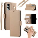 Arrows We2 F-52E ケース 手帳型 おしゃれ アローズ ウィー 2 スマホショルダー 肩掛け 携帯ケース 片手操作 グリップループ付 落下防止 サイドマグネット arrows we 2 財布型 カバー カードポケット付き 富士通用 全面保護 アローズ WE2 携帯カバー カード収納 横置きスタン