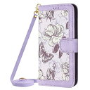 AQUOS sense9 ケース 手帳型 人気 スマホケース シャープ SH-53E SHG14 SH-M29 財布型 カバー 可愛い 花柄 カードポケット付き 軽量 薄型 全面保護 贈り物 アクオス センス9 ショルダー 肩掛け 横置きスタンド機能 高級PUレザー 上質な手触り 擦り傷防止 sense 9 ブック型 ケ