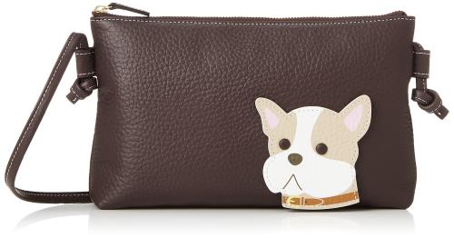 [キタムラ] わんちゃん ショルダーバッグ P-0668 レディース チョコ（フレンチブル） [茶色] 62623