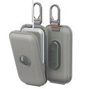 Spigen Apple Vision Pro対応バッテリーケース クリップ カラビナ付き バッテリー保護 耐衝撃 クラスデン AGP08663 (シルバーグレー)