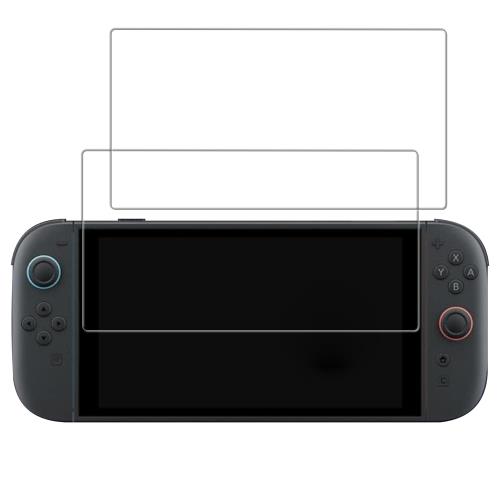 Switch 2 用 保護 フィルム スイッチ 2 対応 画面 ガラスフィルム 高透過率 9H硬度 強化ガラス 2枚入り SMPURF SGSNS2