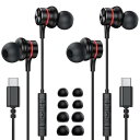 MOSWAG usbタイプcヘッドフォン,音楽用のリモート,マイク付き, 通話可能 ,音量調節, 騒音低減,Type Cインターフェース使用iPhone15/15Pro/Pro Max、Xperia 1 VI、Xperia 10 VI、 Xperia 1、Xperia Pro-Iなどに対応