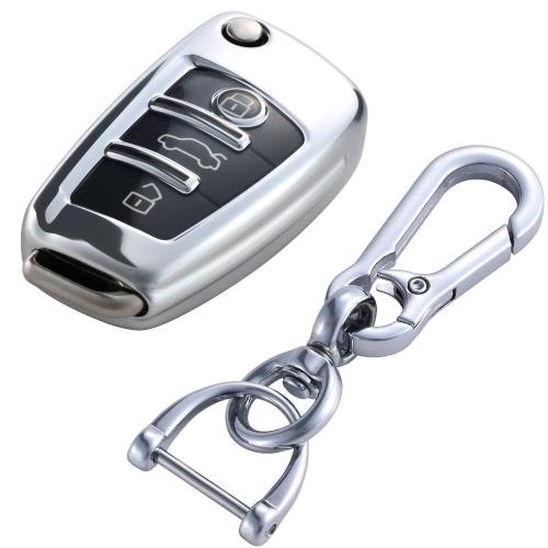 セイワ(SEIWA) 車内用品 キーカバー アウディ車用タイプ1 IMP134 メタルシルバー