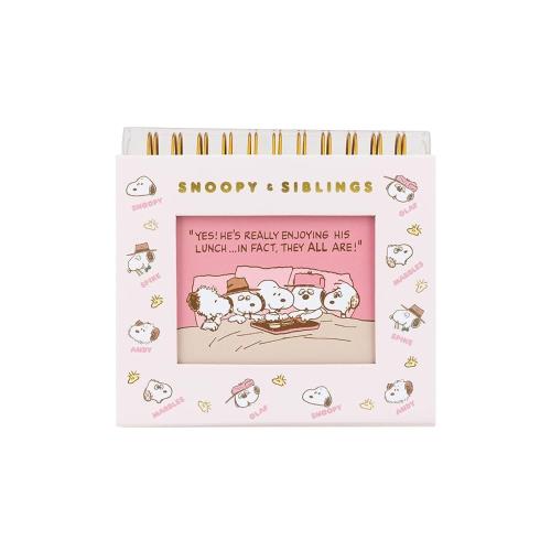 ナカバヤシ フォトランク フレームケースL ピーナッツ スヌーピー ベージュ A-FTPC-209-2