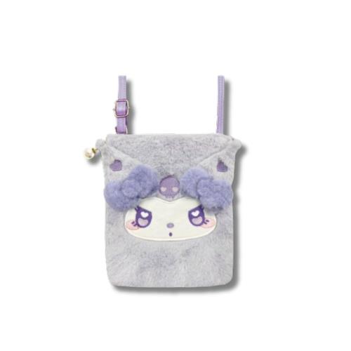 畑山商事 サンリオキャラクターズ ショルダーポシェット うるふわ クロミ H20×W17.5×D5cm 34202622