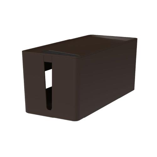 ナカバヤシ ケーブルボックス 電源タップ ケーブル ブラウン Z0764