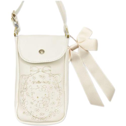 畑山商事 sanrio サンリオ ショルダーポシェット ガーリー ハローキティ [本体]約H19×W10×D3cm[ショル..