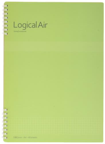 ナカバヤシ ノート ロジカル・エアー Wリングノート A4 方眼5mm NW-A403S