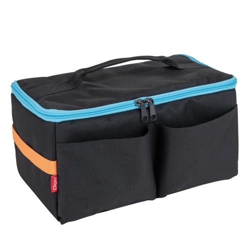 Switch 2 用 ぜんぶ 収納ボックス 収納ケース 収納バッグ 厚手クッションタイプ ブラックマルチ Z2252