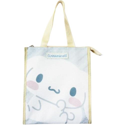 畑山商事 サンリオ 保冷 スクエアトートバッグ ビッグフェイス シナモロール 約H25×W22×D13cm 67203094