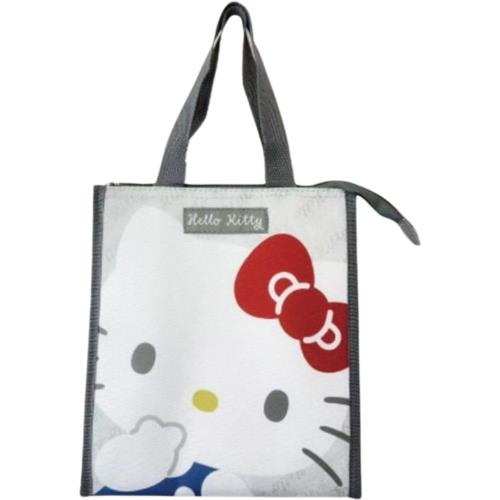 畑山商事 サンリオ 保冷 スクエアトートバッグ ビッグフェイス キティ 約H25×W22×D13cm 67203092