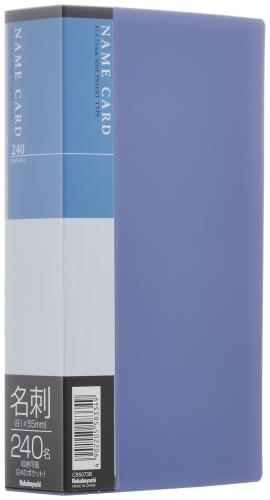 ナカバヤシ 名刺ホルダー 片面3ポケ