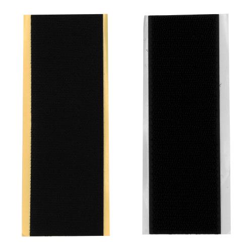 和気産業 バリバリテープ 激強力ファスナー 黒 50×150mm 置物 観葉植物 固定 BR031