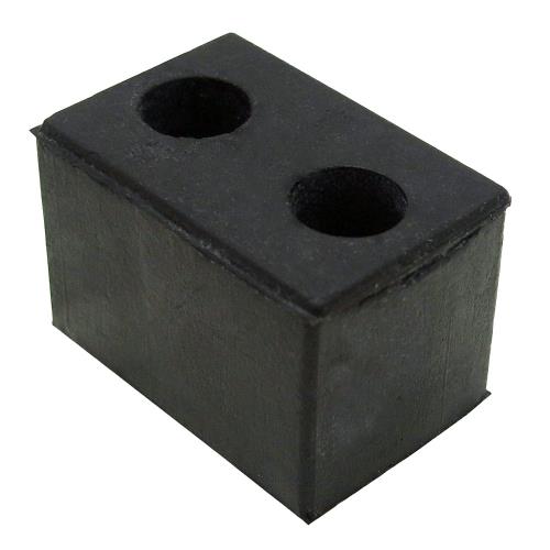 和気産業 当りブロック 角 黒 縦20X横30X高さ20mm 扉 荷台 あおり止め No.7 1個入り