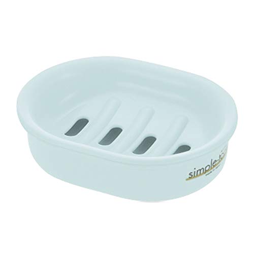 リッチェル ソープディッシュ ミントブルー 13×10×4 シンプルトーン 石けん台 抗菌加工