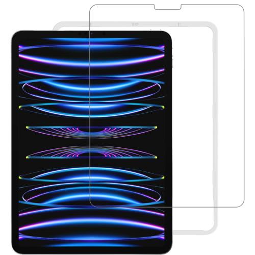 iPad Air 第5世代 / 第4世代 用 ガラスフィルム iPad Pro 11 (2022/2021/2020/2018) 対応 フィルム アイパッド エア 5/4 プロ 11 適用 強化 ガラス 保護 フイルム ガイド枠付き SMPURF STS11A