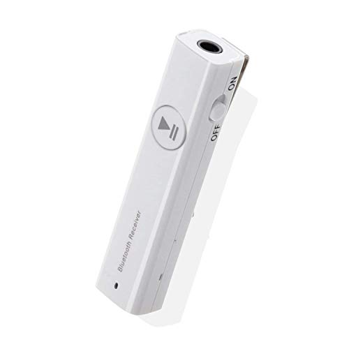 エレコム Bluetoothオーディオレシーバー お手持ちのイヤホンを簡単無線化 スティックタイプ ホワイト LBT-PAR02AVWH