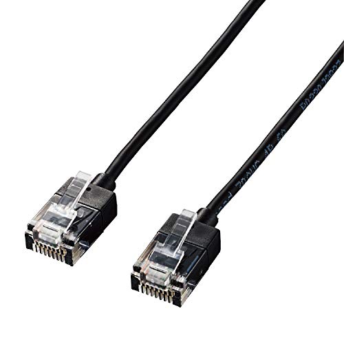 GR LANP[u CAT6A 3m cat6a X[p[X ubN LD-GPASS/BK3