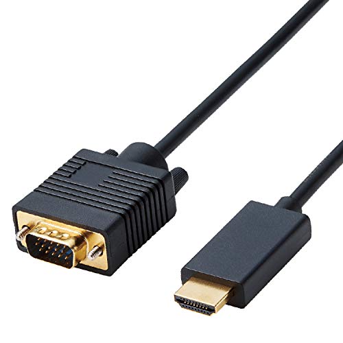 GR ϊP[u HDMI VGA 2.0m ubN CAC-HDMIVGA20BK