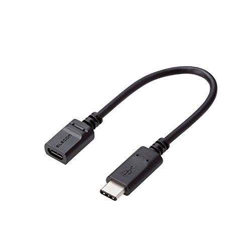 GR USBP[u Type C (USB C to Micro B) 0.15m USB2.0Fؕi 3Ao ő480Mbps ubN U2C-MBFCM01NBK