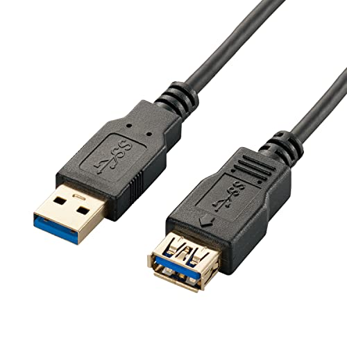 GR USBP[u  USB3.0 (USB A IX to USB A X) X 1m ubN USB3-EX10BK