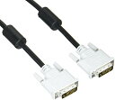 エレコム ディスプレイケーブル DVI-D24pin デュアルリンク デジタル 1m ブラック CAC-DVDL10BK