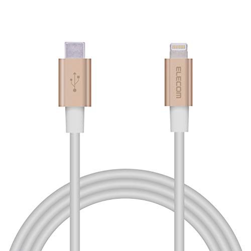 GR Type-C to LightningP[u (USB PDΉ) CgjO iPhone [dP[u ϋv iPhone 13 / 12 / SE (2) Ή AppleFؕi 1m S[h MPA-CLPS1