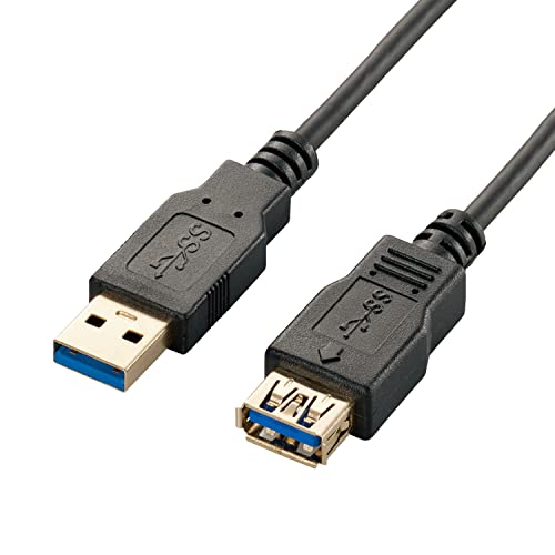 GR USBP[u  USB3.0 (USB A IX to USB A X) X 2m ubN USB3-EX20BK